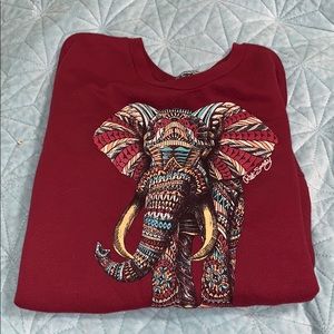 RIOT SOCIETY Elephant Crewneck